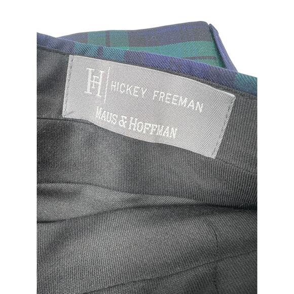 Hickey Freeman X Maus Hoffman 36 Plaid Cropped Plaid Golf Holiday Pants  Women's - Picture 5 of 6